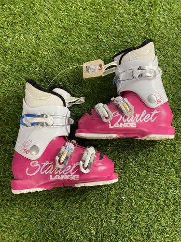 Mondo 19 & 19.5 Lange Starlet 50 JR Ski Boots (Used)