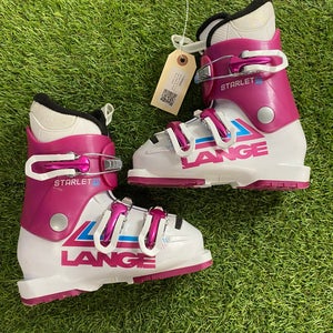 Mondo 17 & 17.5 Lange Starlet 50 JR Ski Boots (Used)