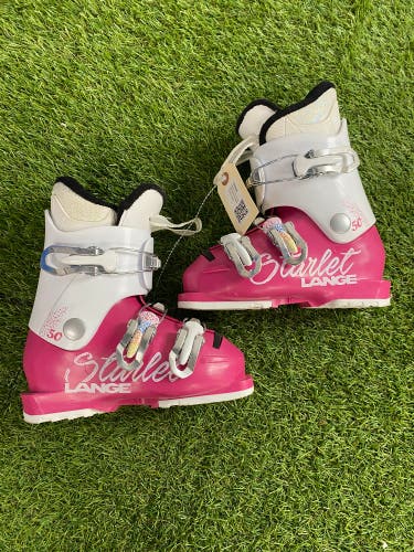 Mondo 17 & 17.5 Lange Starlet 50 JR Ski Boots (Used)