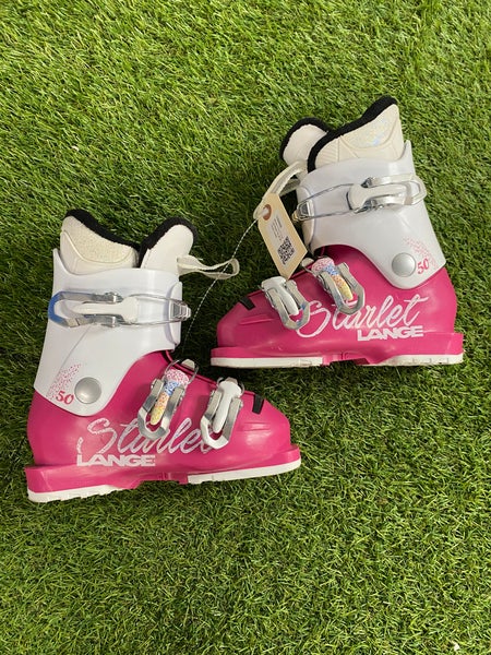 Mondo 17 & 17.5 Lange Starlet 50 JR Ski Boots (Used)