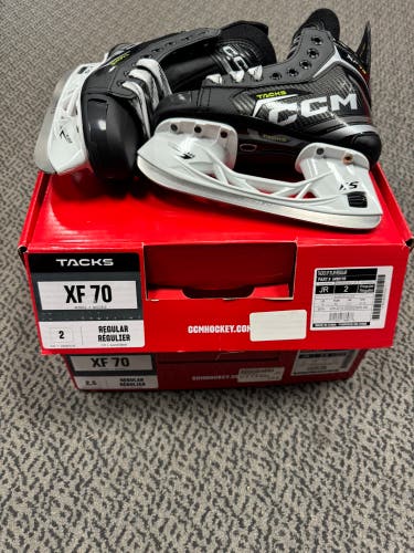 CCM Tacks XF 70 Hockey Skates Size 2.5 (New)