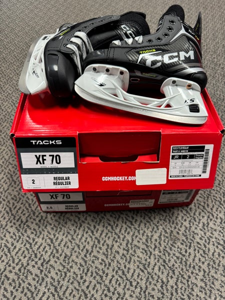 CCM Tacks XF 70 Hockey Skates Size 2.5 (New)