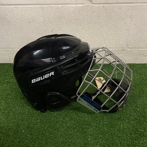 Black Medium Bauer IMS 5.0 Helmet (Used)