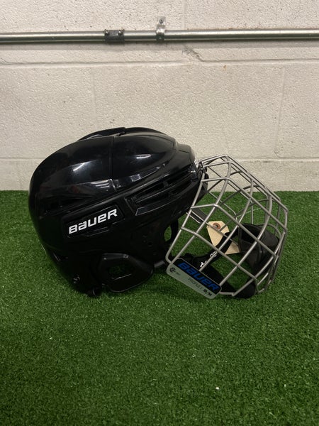 Black Medium Bauer IMS 5.0 Helmet (Used)