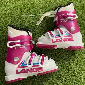 Mondo 17 & 17.5 Lange Starlet 50 JR Ski Boots (Used)