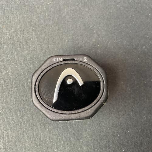 Head Tennis Racket Butt Cap G2 [4 1/4] Racquet Grip Cap Black 285332-20 USED