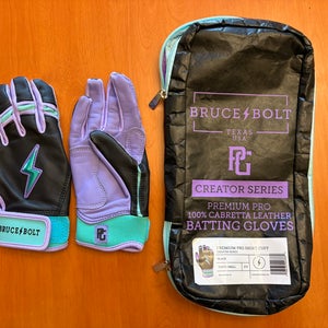Bruce Bolt Youth Batting Gloves (New)
