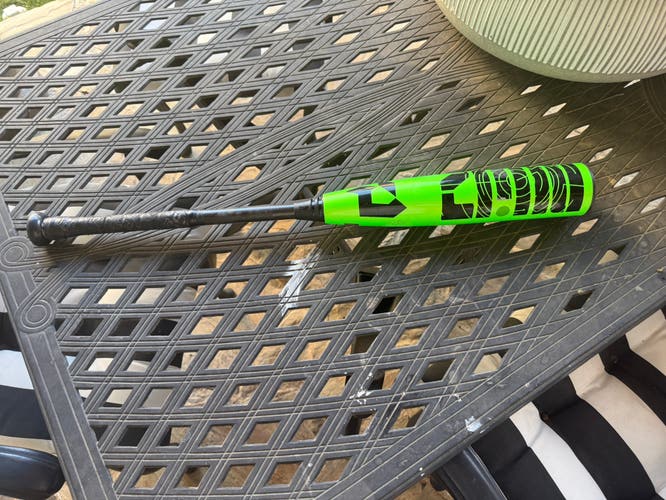 2026 DeMarini Green Zen USSSA Certified Bat (-10) 19 oz 29" (Used)
