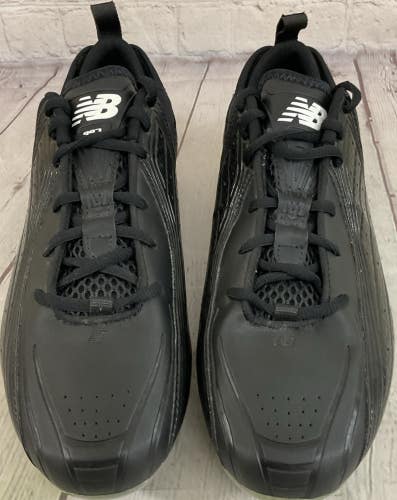 New Balance Team 897 Mens Size 8 Cleats Double Sided Heel Black Durable Material