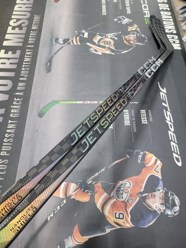 2 PACK | P28M | 85 Flex NEW! Senior CCM Jetspeed FT7 Pro Left Hand Hockey Stick P28M Pro Stock