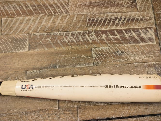 2024 Warstic Bonesaber Hybrid USABat Certified Bat (-10) 29"