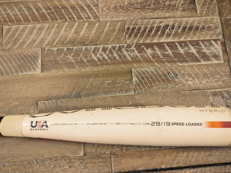 2024 Warstic Bonesaber Hybrid USABat Certified Bat (-10) 29"