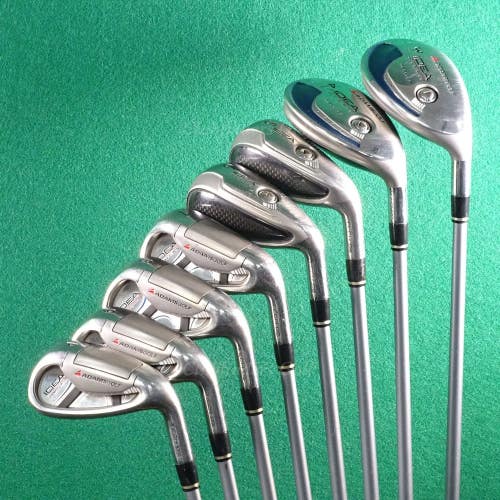 Adams Idea Tech OS 3-PW Iron Set Factory Graphite Regular