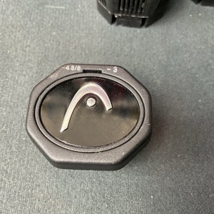 Head Tennis Racket Butt Cap G3 [4 3/8] Racquet Grip Cap Black 285332-30