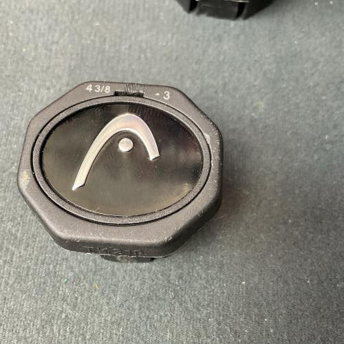Head Tennis Racket Butt Cap G3 [4 3/8] Racquet Grip Cap Black 285332-30