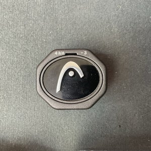 Head Tennis Racket Butt Cap G3 [4 3/8] Racquet Grip Cap Black 285332-30