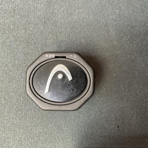 Head Tennis Racket Butt Cap G3 [4 3/8] Racquet Grip Cap Black 285332-30