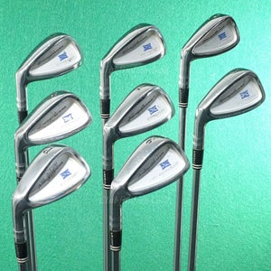 LH Tommy Armour Silver Scot Forged CB 3-PW Iron Set Rifle FCM 5.5 Steel Firm