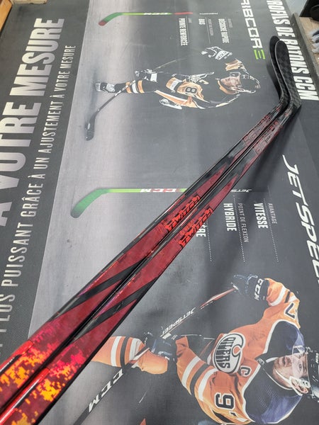 2 PACK | P28 | 87 Flex NEW! Senior Bauer Vapor FlyLite Left Hand Hockey Stick P28 Pro Stock (New)
