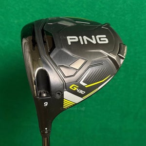 LH Ping G430 LST 9 Driver Ping Tour 2.0 Black Chrome 65/S Graphite Stiff w/ HC