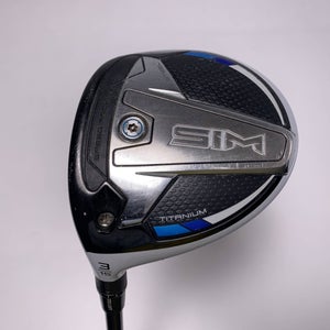 TaylorMade SIM Ti 3 Fairway Wood 15* Kai'li Red 75g Stiff Graphite Mens LH