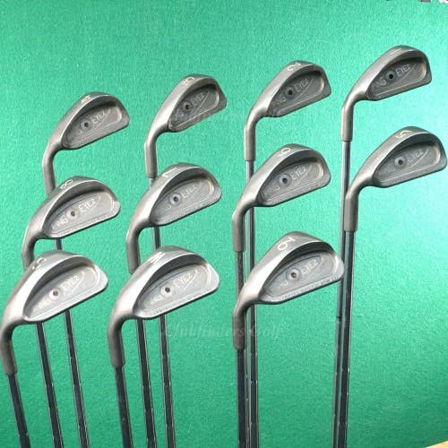 LH Ping Eye 2 Plus Black Dot 1-SW Iron Set Karsten ZZ-Lite Steel Stiff