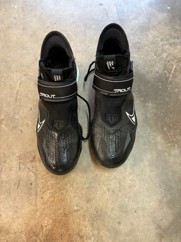 Black Men's Size M 10.0 (W 11.0) Nike Force Zoom Trout 8 Elite - Used