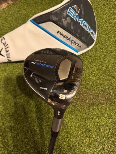 Callaway Paradym AI Smoke Max 9 24* Fairway Wood, Cypher Senior Flex, RH