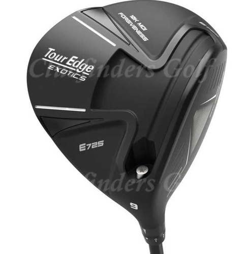 NEW Tour Edge 2025 Exotics E725 9 Driver Denali Blue 60G 6.0 Stiff w/ HC