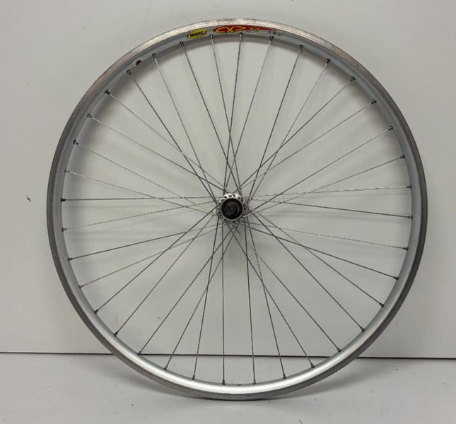 Mavic CXP 33 36-Spoke Silver Aluminum 700C Rear Wheel Campagnolo Record(?) Hub