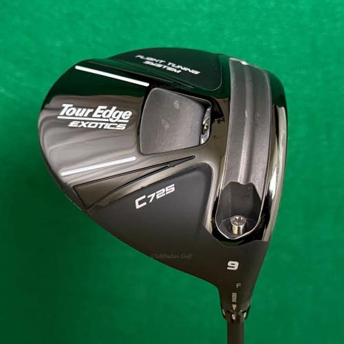 NEW Tour Edge Exotics C725 9 Driver Project X Cypher Fifty 6.0 Stiff w/ HC