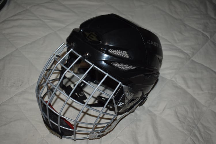 Easton Stealth S13 Hockey Helmet w/S13 Cage, Black, Medium