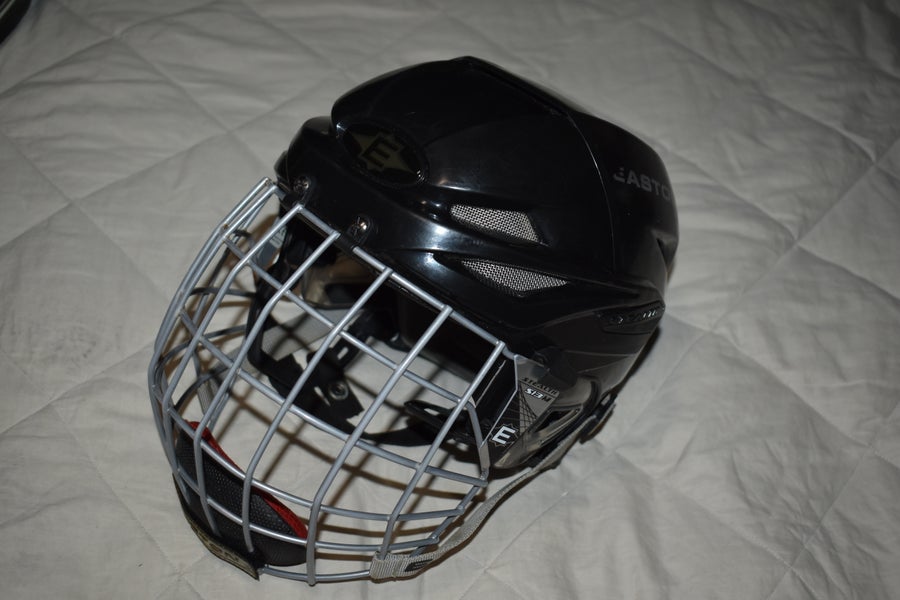 Easton Stealth S13 Hockey Helmet w/S13 Cage, Black, Medium