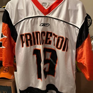 Princeton Game Worn Lacrosse Jersey (xl)