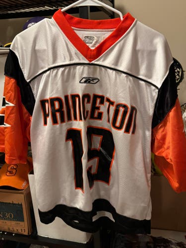 Princeton Game Worn Lacrosse Jersey (xl)