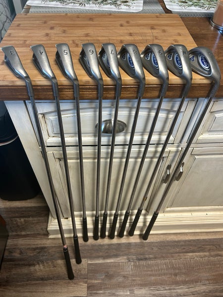 Ping G5 Right Handed Iron Set (9 Clubs) #3 - #9, PW, GW Steel Shaft (Used)