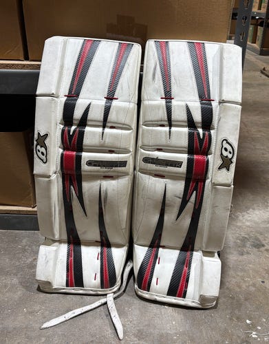 29+1" Intermediate Brian's GNETik 5.0 Goalie Leg Pads (Used)