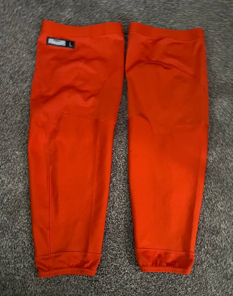 Orange Senior Large Adidas Socks Pro Stock (Used)