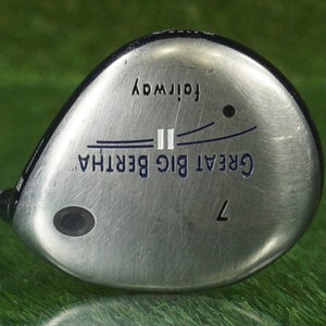 CALLAWAY GREAT BIG BERTHA II 7 WOOD FAIRWAY GBB SYSTEM 60 GRAPHITE REGULAR RH