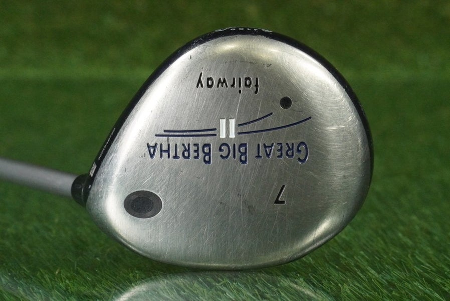 CALLAWAY GREAT BIG BERTHA II 7 WOOD FAIRWAY GBB SYSTEM 60 GRAPHITE REGULAR RH
