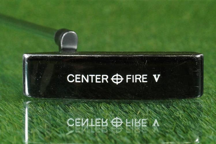 PINSEEKER CENTER FIRE V PUTTER BLADE 35" STEEL SHAFT LH ~ LOOK!!