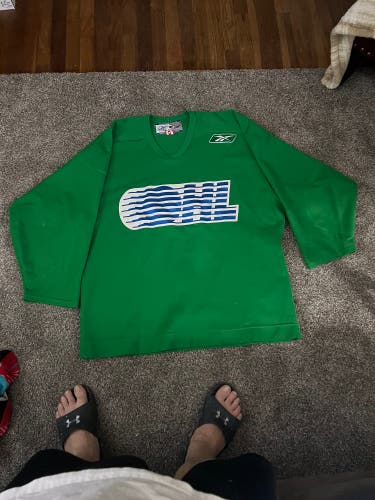 OHLGreen Size 54 Men's Reebok Jersey (Used)