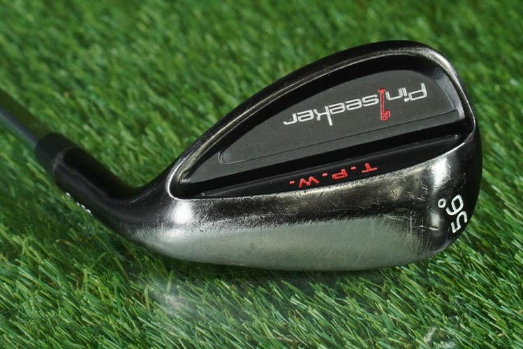 PINSEEKER T.P.W. SAND WEDGE STEEL SHAFT RH 56 / 12 ~ LOOK!!