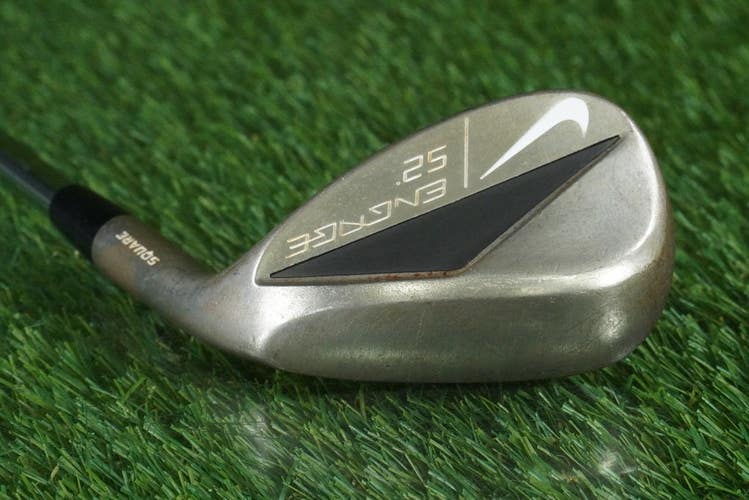 NIKE ENGAGE SQUARE GAP WEDGE ATTACK/APPROACH TRUE TEMPER STEEL WEDGE FLEX RH 52
