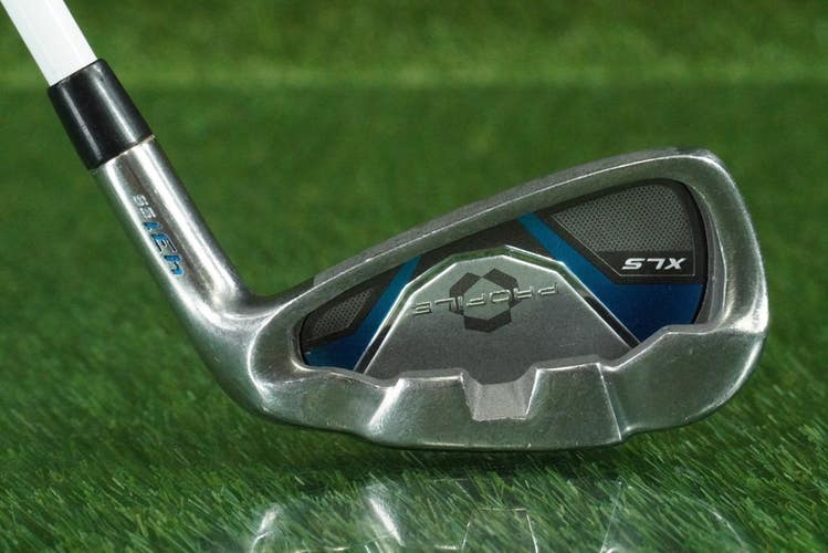 WILSON PROFILE XLS 6 IRON 431 SS GRAPHITE LADIES WOMEN'S FLEX RH ~ LOOK!!