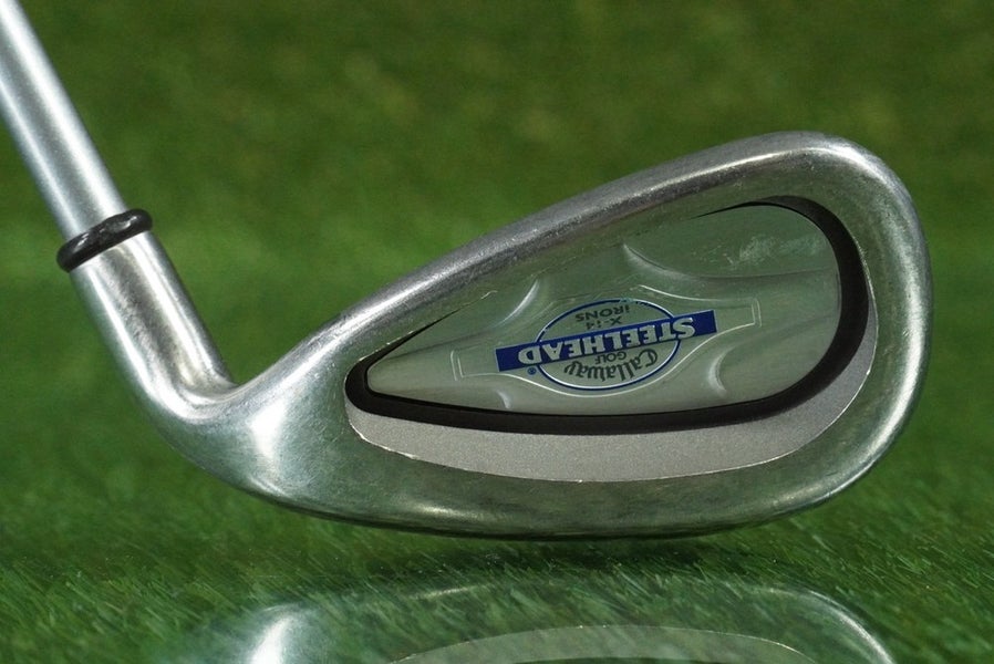 CALLAWAY STEELHEAD X-14 8 IRON GRAPHITE BIG BERTHA REGULAR FLEX RH ~ LOOK!!