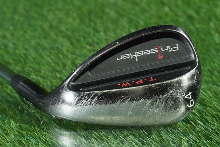 PIN SEEKER T.P.W. LOB WEDGE STEEL SHAFT RH 64 6 ~ LOOK!!