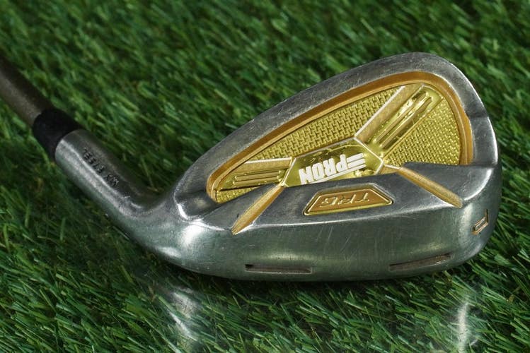 PRON TRG22 PITCHING WEDGE "P" CHROME GRAPHITE 64G REGULAR FLEX JAPAN RH ~ LOOK!!
