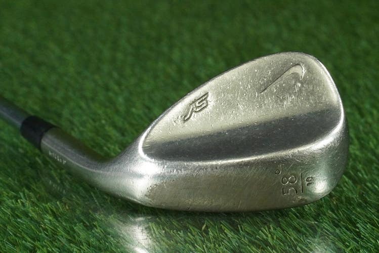 NIKE SV LOB WEDGE MILLED TRUE TEMPER DYNAMIC GOLD S400 STEEL STIFF RH 58 / 10