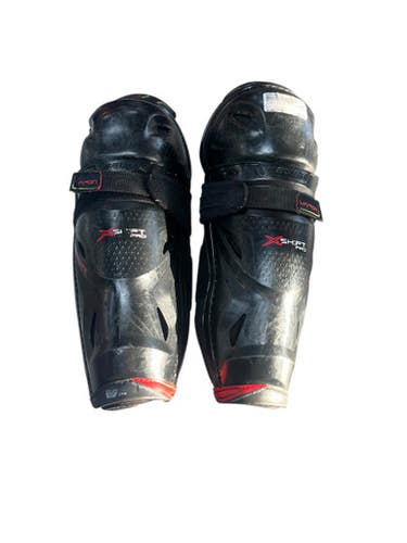 Used Bauer Senior Shin Guards Black 13" 11833-S000166719